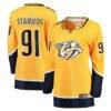 Steven Stamkos Nashville Predators Fashion7 Women's Home Premier Breakaway Player Jersey Breakaway Jersey - Gold - Front View