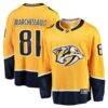 Jonathan Marchessault Nashville Predators Fashion7 Home Premier Breakaway Player Jersey - Gold - Front View