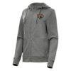Jacksonville Jaguars Antigua Women's Seeker Full-Zip Hoodie Jacket - - Front View