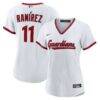 José Ramírez Cleveland Guardians Nike Women's Home Replica Jersey - White - Front View