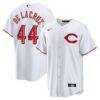 Elly De La Cruz Cincinnati Reds Nike Alternate 2 Replica Jersey - White - Front View