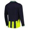 Manchester City Puma 2024/25 Away Replica Long Sleeve Jersey - Navy - Detail View