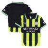 Manchester City Puma Youth 2024/25 Away Replica Jersey - Navy - Front View
