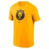 Utah Royals Nike Primary Logo Core T-Shirt - Gold - Side View