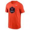 Houston Dash Nike Primary Logo Core T-Shirt - Orange - Side View