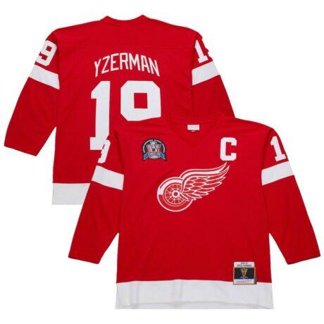 Steve Yzerman Detroit Red Wings 1996-97 Power Play Jersey - - Front View