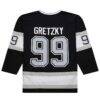 Wayne Gretzky Los Angeles Kings 1992-93 Power Play Jersey - Black - Detail View