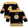 Bobby Orr Boston Bruins 1971-72 Power Play Jersey - Black - Front View