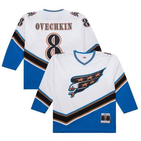 Alexander Ovechkin Washington Capitals Mitchell & Ness 2005/06 Power Play Jersey - White - Front View