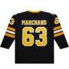 Brad Marchand Boston Bruins 2014-15 Power Play Jersey - Black - Detail View