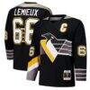 Mario Lemieux Pittsburgh Penguins 1996-97 Power Play Jersey - Black - Front View