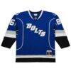Nikita Kucherov Tampa Bay Lightning 2013-14 Power Play Jersey - Blue - Side View