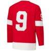 Gordie Howe Detroit Red Wings 1960-61 Power Play Jersey - Red - Detail View