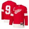Gordie Howe Detroit Red Wings 1960-61 Power Play Jersey - Red - Front View