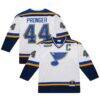 Chris Pronger St. Louis Blues 1999-00 Power Play Jersey - White - Front View