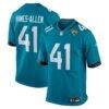 Josh Hines-Allen Jacksonville Jaguars Nike Player Game Jersey - Teal - Front View