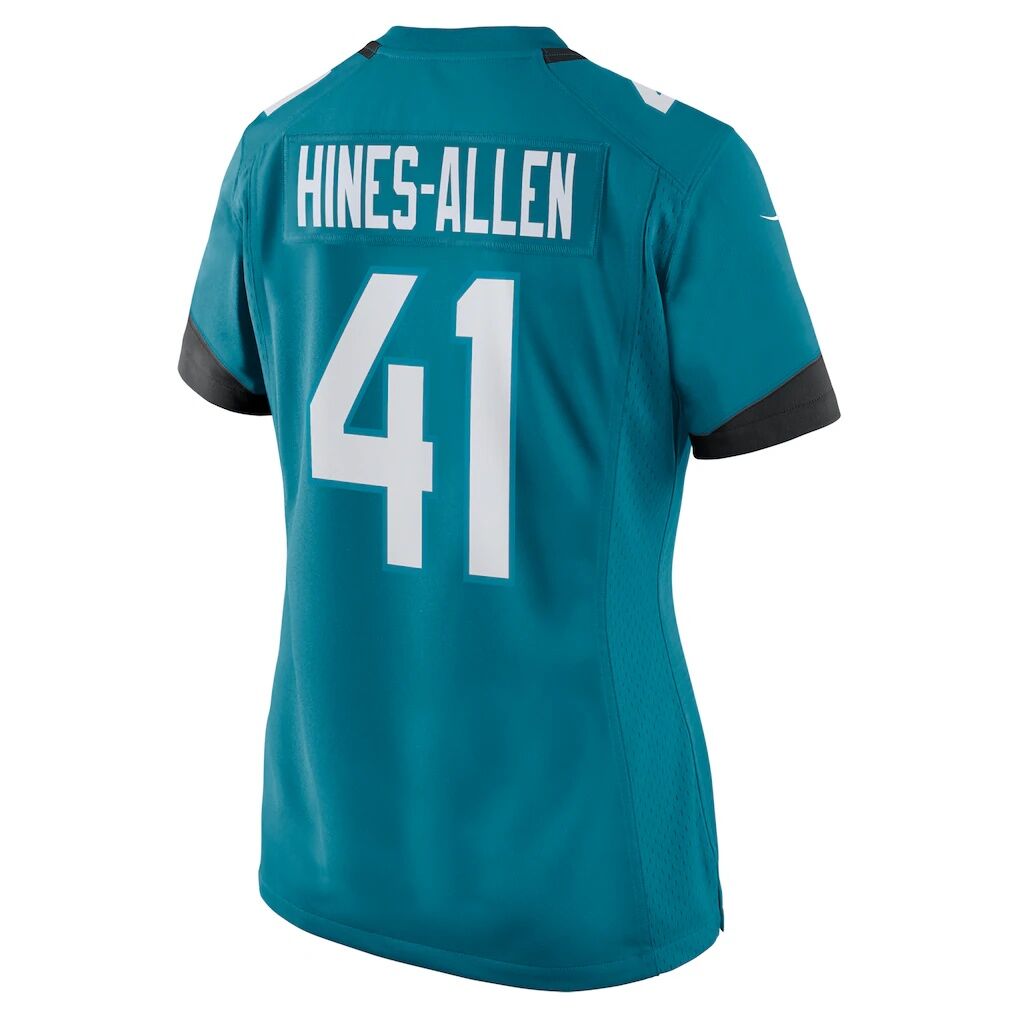 Josh Hines-Allen Jacksonville Jaguars Nike Women's Player Game Jersey