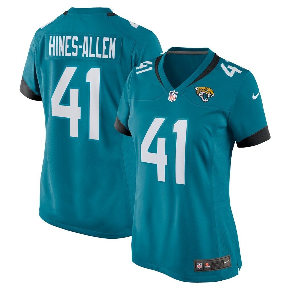 Josh Hines-Allen Jacksonville Jaguars Nike Women's Player Game Jersey