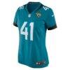Josh Hines-Allen Jacksonville Jaguars Nike Women's Player Game Jersey - Teal - Side View
