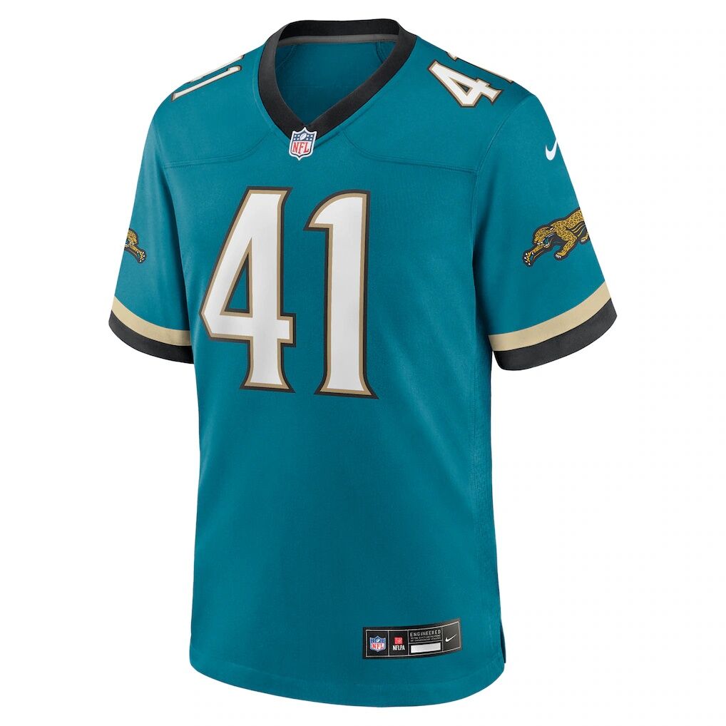 Josh Hines-Allen Jacksonville Jaguars Nike Prowler Throwback Player Game Jersey