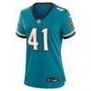 Josh Hines-Allen Jacksonville Jaguars Nike Women's Prowler Throwback Game Jersey - Teal - Side View