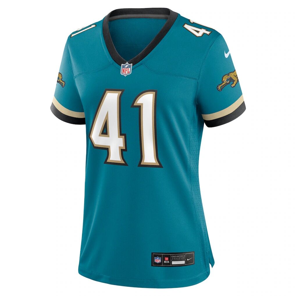 Josh Hines-Allen Jacksonville Jaguars Nike Women's Prowler Throwback Game Jersey