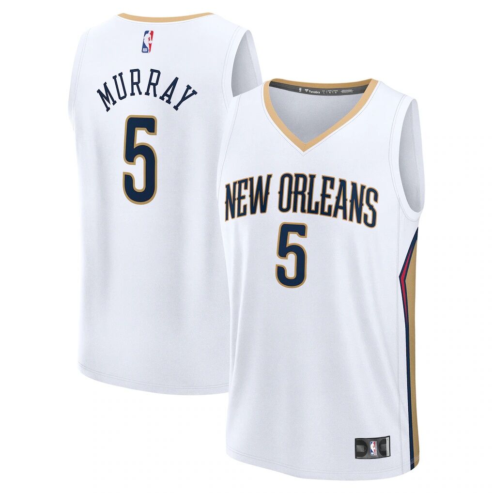 Dejounte Murray New Orleans Pelicans Fashion7 Fast Break Replica Player Jersey - Association Edition