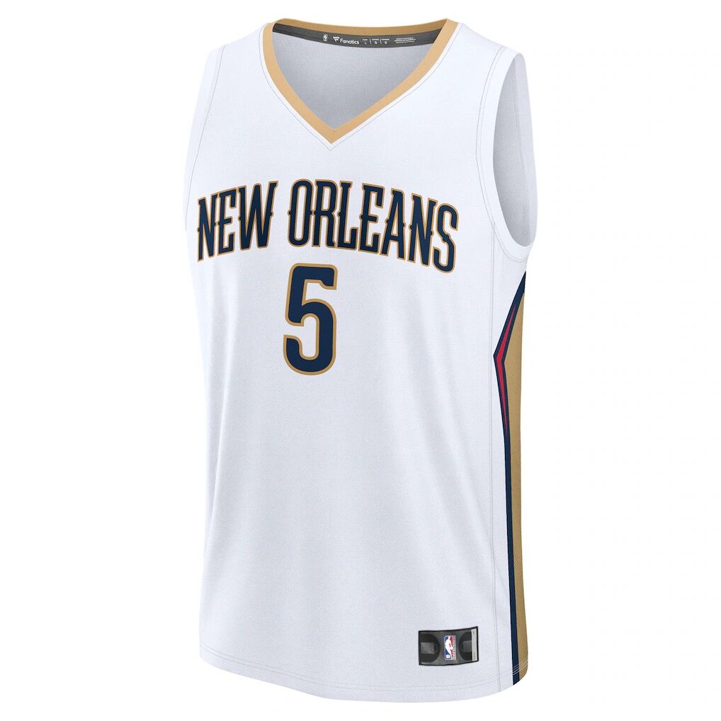 Dejounte Murray New Orleans Pelicans Fashion7 Fast Break Replica Player Jersey - Association Edition