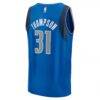Klay Thompson Dallas Mavericks Fashion7 Fast Break Replica Player Jersey - Blue - Detail View