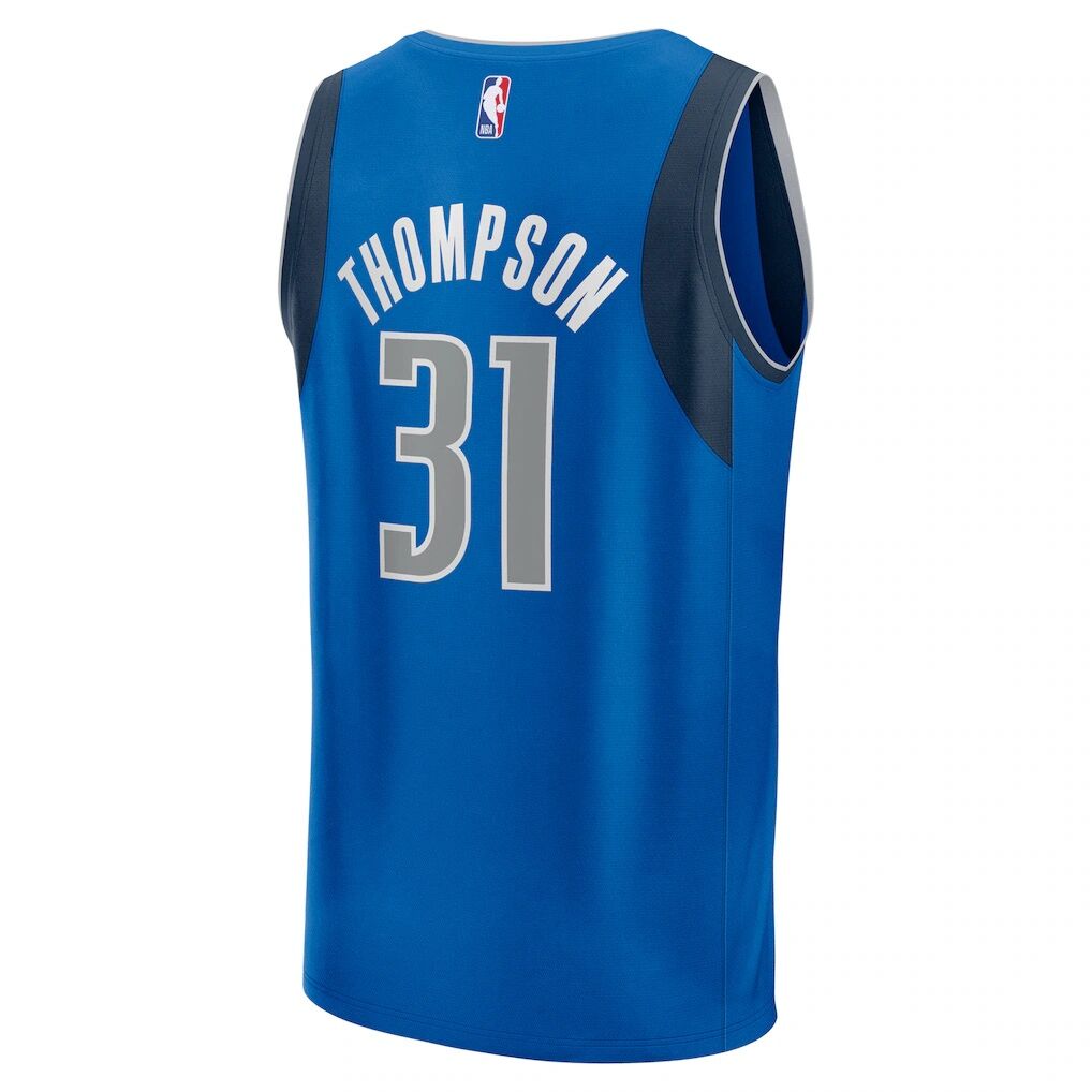 Klay Thompson Dallas Mavericks Fashion7 Fast Break Replica Player Jersey - Icon Edition
