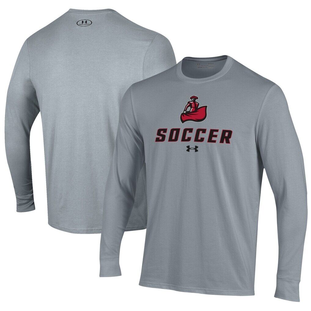 Cal State Northridge Matadors Under Armour Soccer Performance Long Sleeve T-Shirt