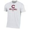 Colgate Raiders Under Armour Volleyball Performance T-Shirt - White - Side View