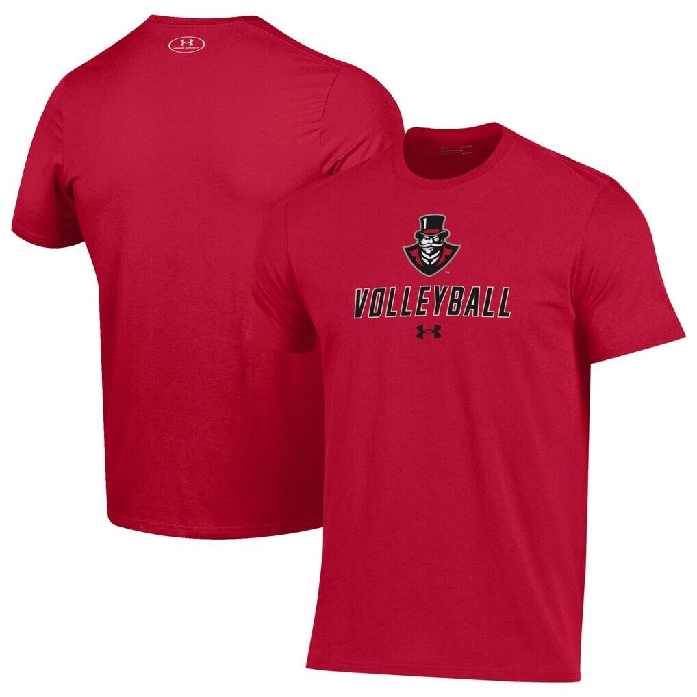 Austin Peay State Governors Under Armour Volleyball Performance T-Shirt
