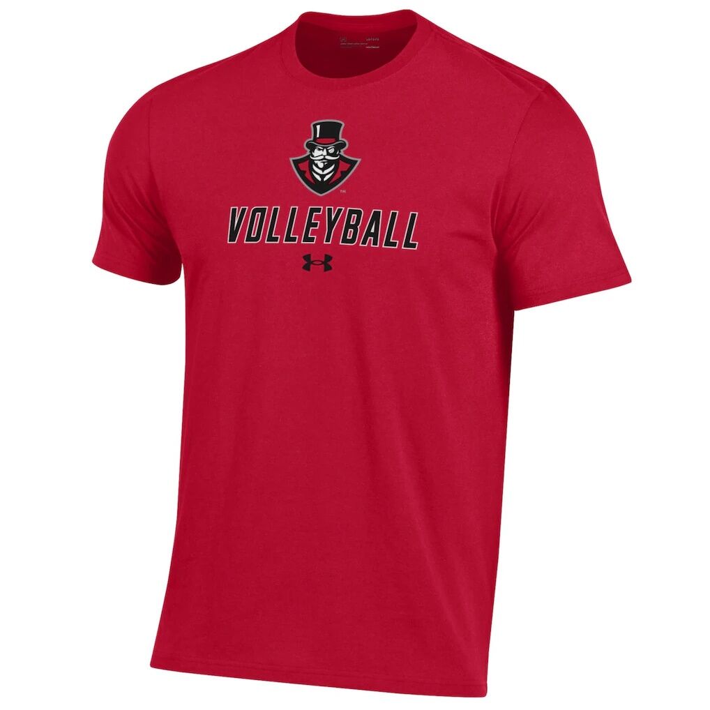 Austin Peay State Governors Under Armour Volleyball Performance T-Shirt