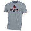 Cal State Northridge Matadors Under Armour Soccer Performance T-Shirt - Gray - Side View