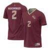 Jenna Nighswonger Florida State Seminoles GameDay Greats Unisex Women's Soccer Fashion Jersey - - Front View