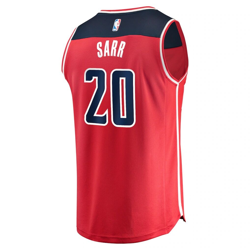 Alexandre Sarr Washington Wizards Fashion7 Fast Break Replica Player Jersey - Icon Edition