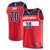 Alexandre Sarr Washington Wizards Fashion7 Fast Break Replica Player Jersey - Red - Front View