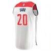 Alexandre Sarr Washington Wizards Fashion7 Youth Fast Break Replica Player Jersey - White - Detail View