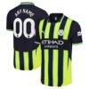 Manchester City Puma 2024/25 Away Authentic Custom Jersey - Navy - Front View