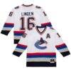 Trevor Linden Vancouver Canucks 2003-04 Power Play Jersey - White - Front View