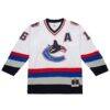 Trevor Linden Vancouver Canucks 2003-04 Power Play Jersey - White - Side View