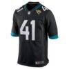 Josh Hines-Allen Jacksonville Jaguars Nike Alternate Game Jersey - Black - Side View