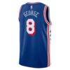 Paul George Philadelphia 76ers Nike Unisex 2024 Offseason Addition Nike Swingman Jersey - - Detail View