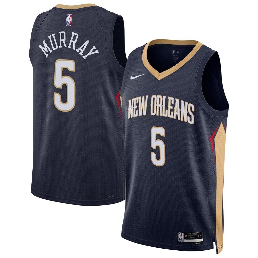 Dejounte Murray New Orleans Pelicans Nike Unisex 2024 Offseason Addition Nike Swingman Jersey