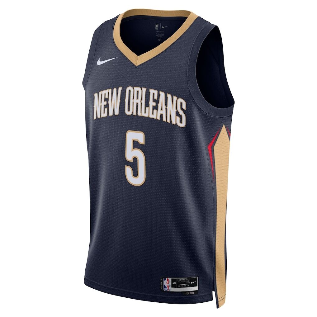 Dejounte Murray New Orleans Pelicans Nike Unisex 2024 Offseason Addition Nike Swingman Jersey