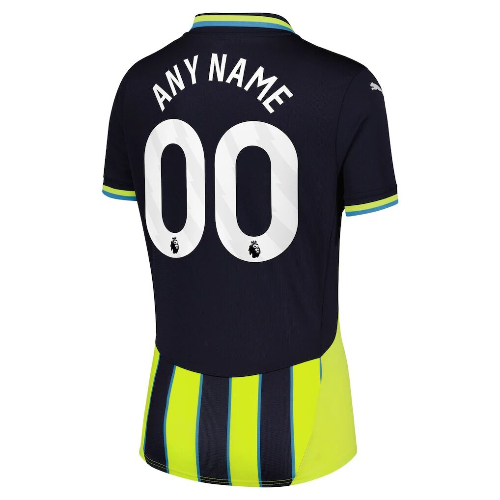 Manchester City Puma Women's 2024/25 Away Replica Custom Jersey