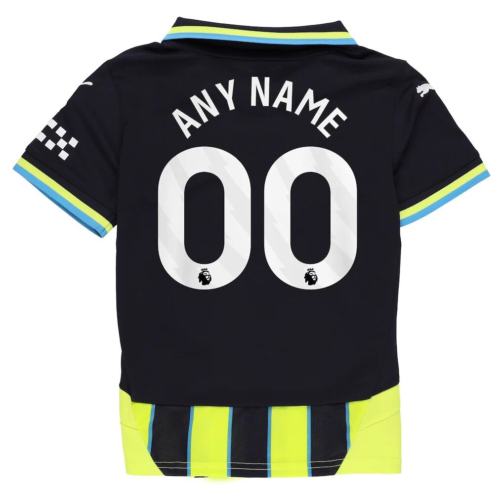 Manchester City Puma Youth 2024/25 Away Replica Custom Jersey