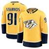 Steven Stamkos Nashville Predators Fashion7 Home Premium Jersey - Gold - Front View