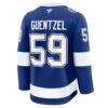 Jake Guentzel Tampa Bay Lightning Fashion7 Home Premium Jersey - Blue - Detail View